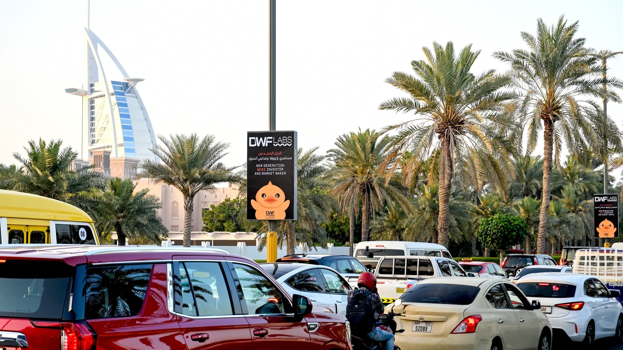 DWF Labs Lampposts Campaign